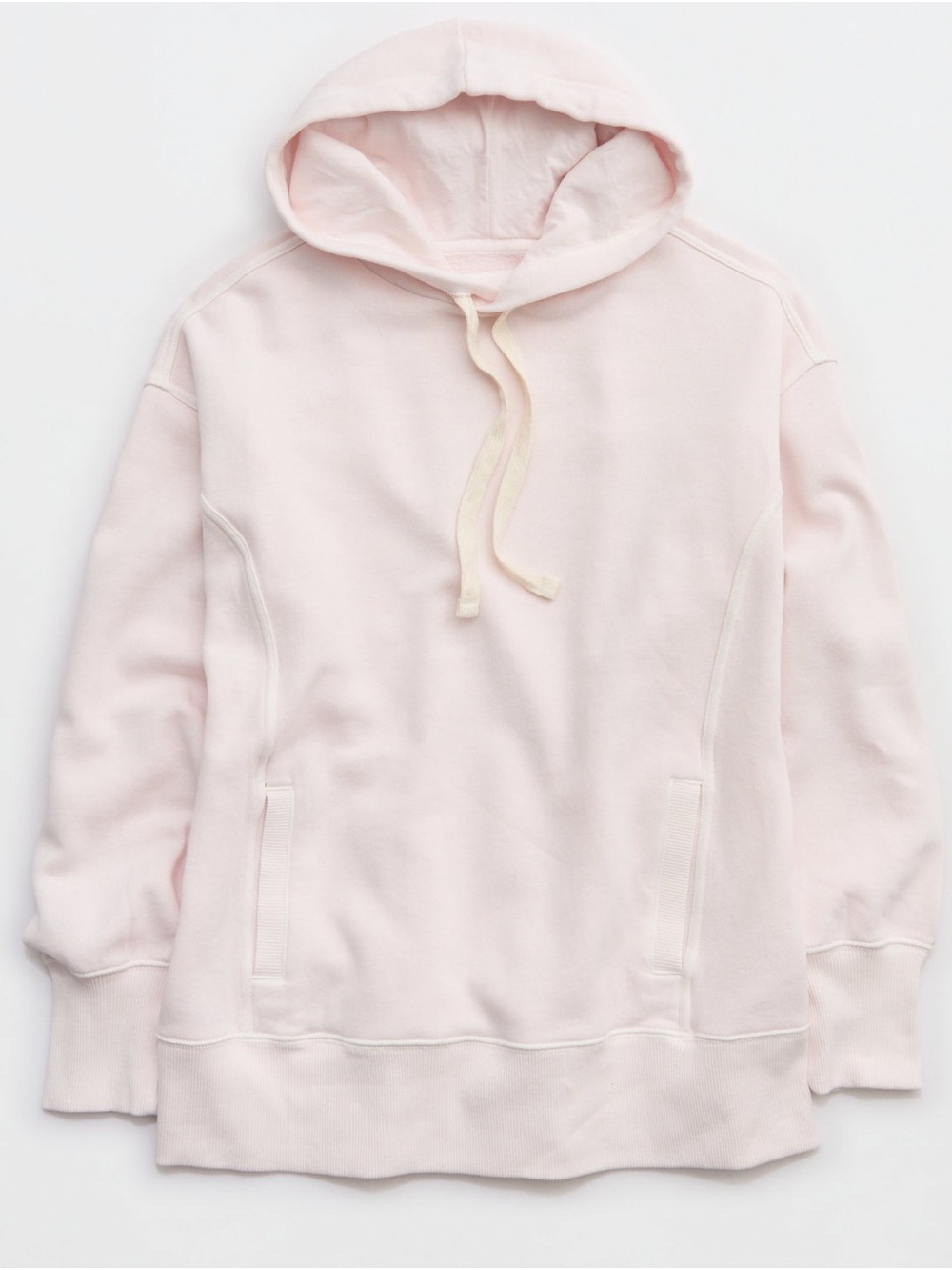 aerie Pale Pink Pullover Hoodie Sweater